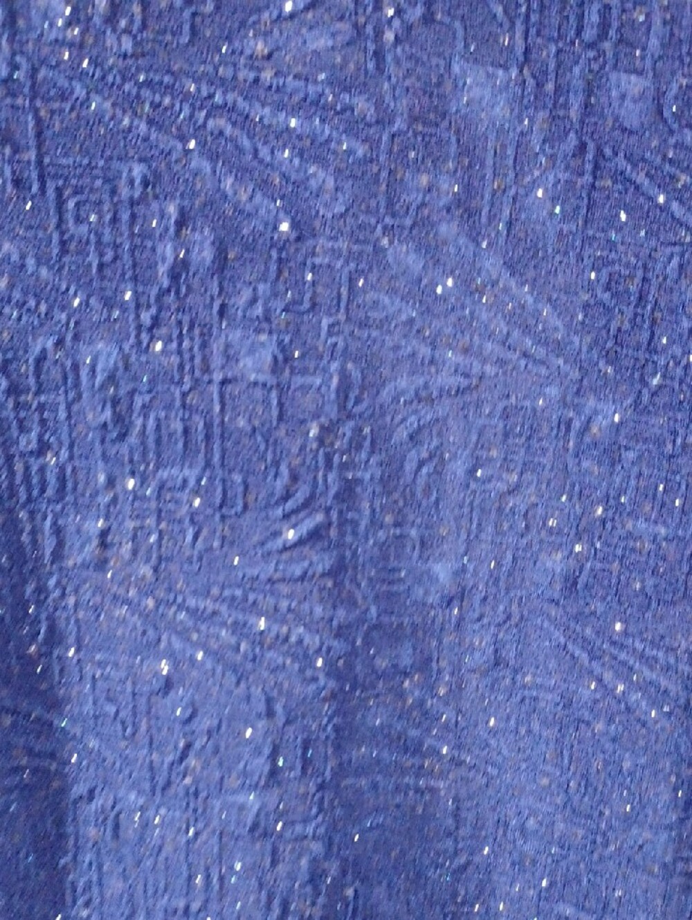 Alex Evenings Sapphire Blue Beaded Evening Jacket Set - Picture 11 of 11